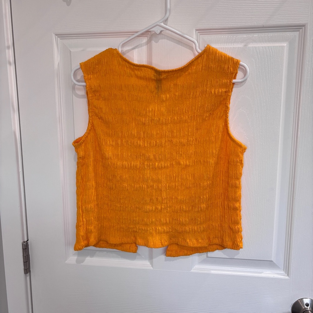 By Anthropologie Front-Tie Tank Top - Picture 5 of 7